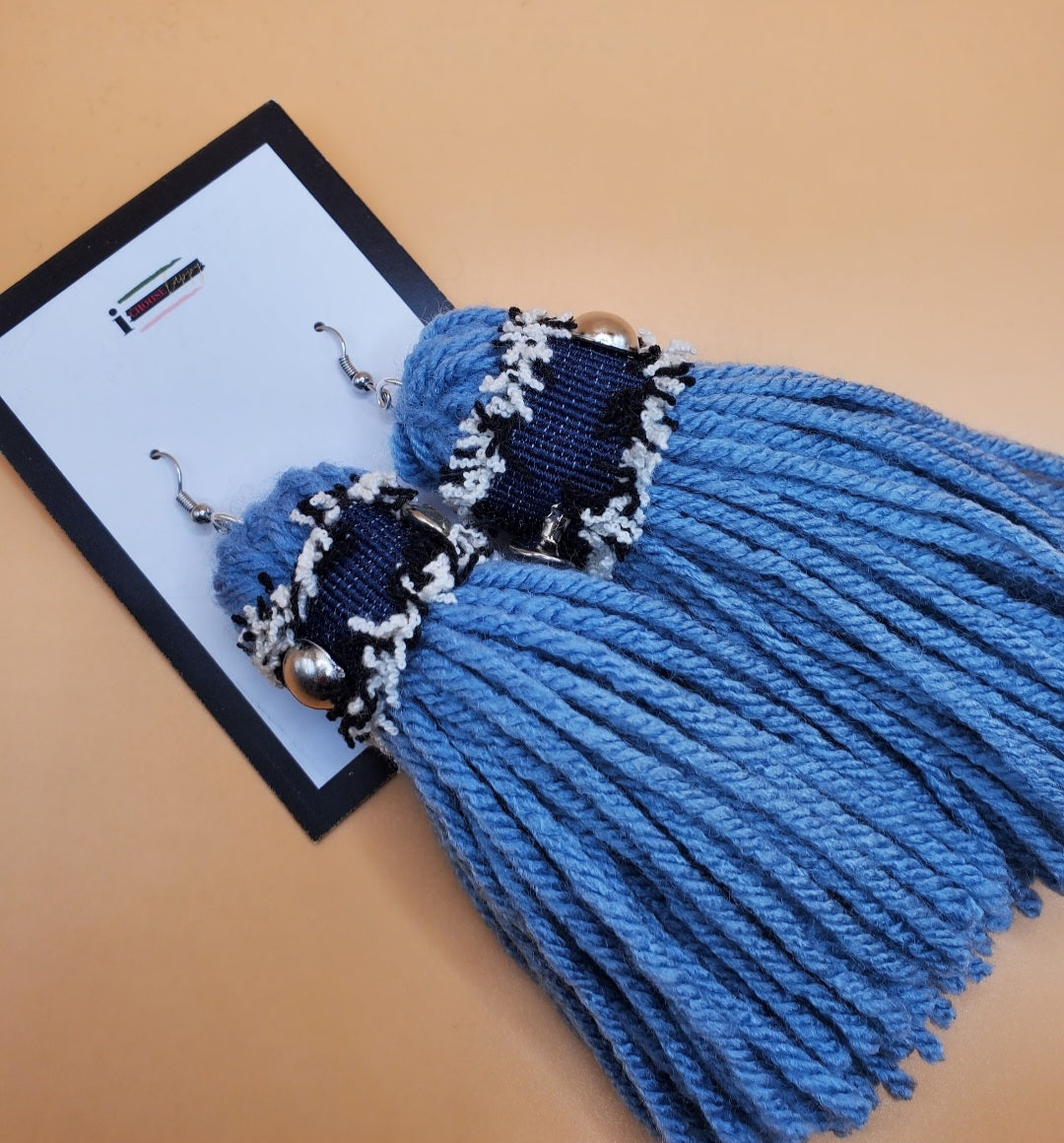 Denim Drama Tassels